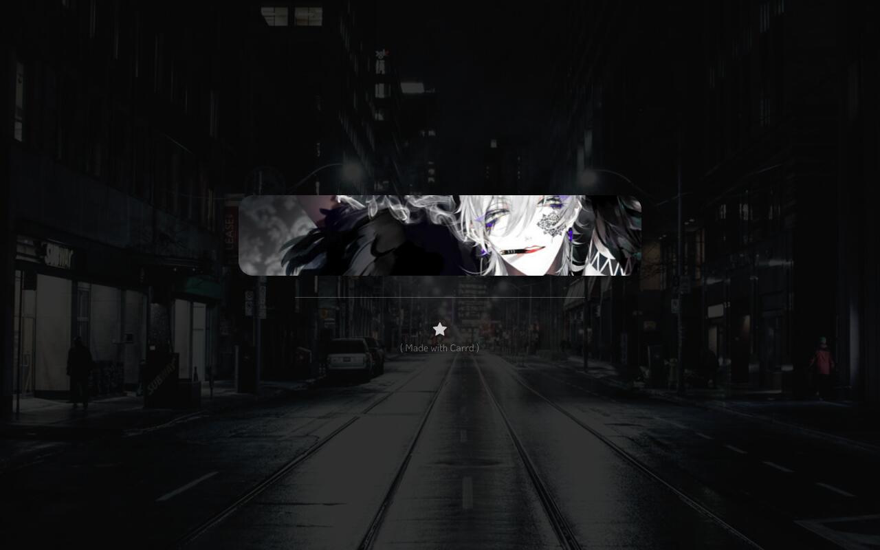 Carrd profile picture for @julius